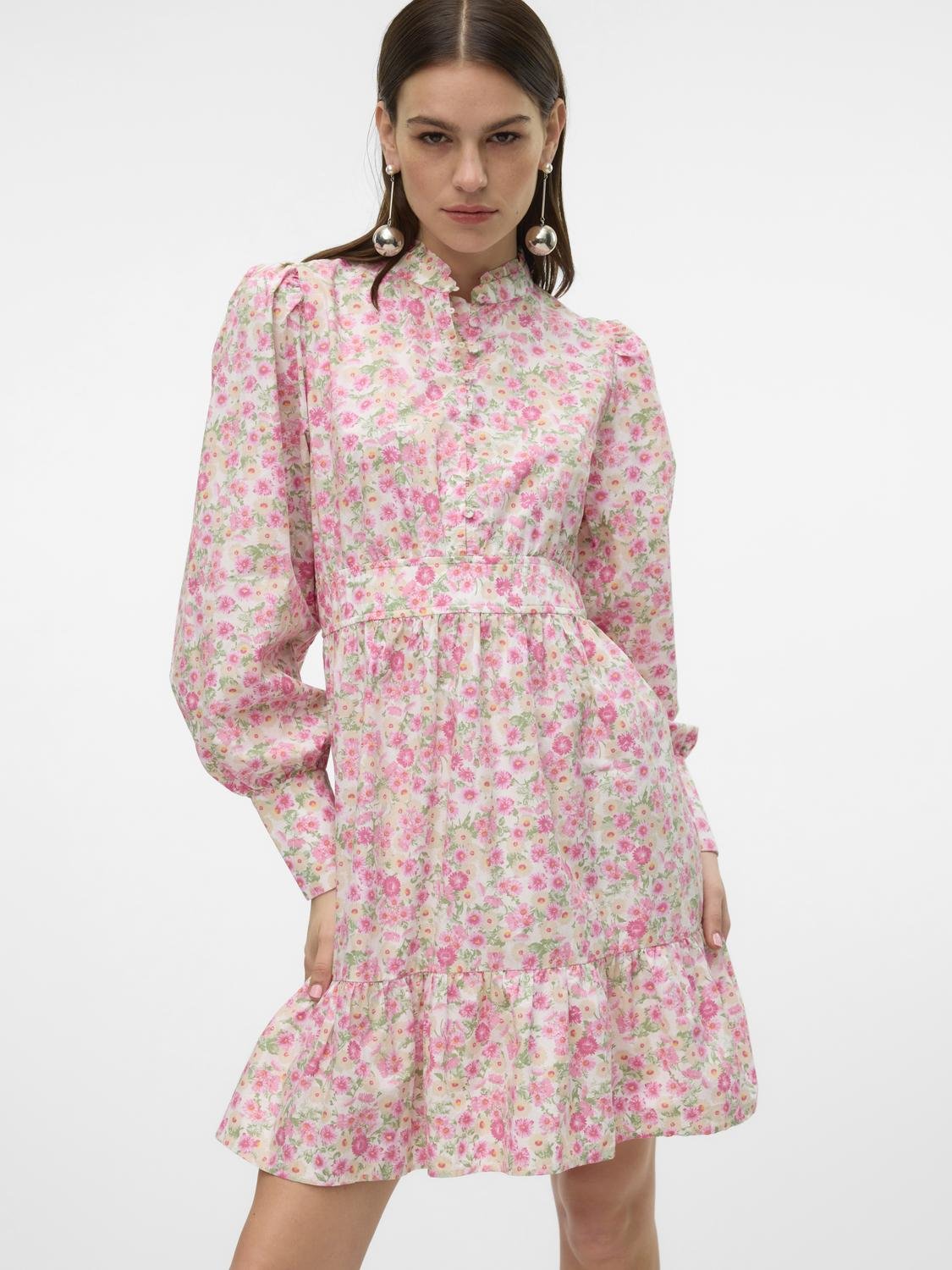 VMTHEKLA Short Dress - Sachet Pink - VERO MODA & VILA Bergvik